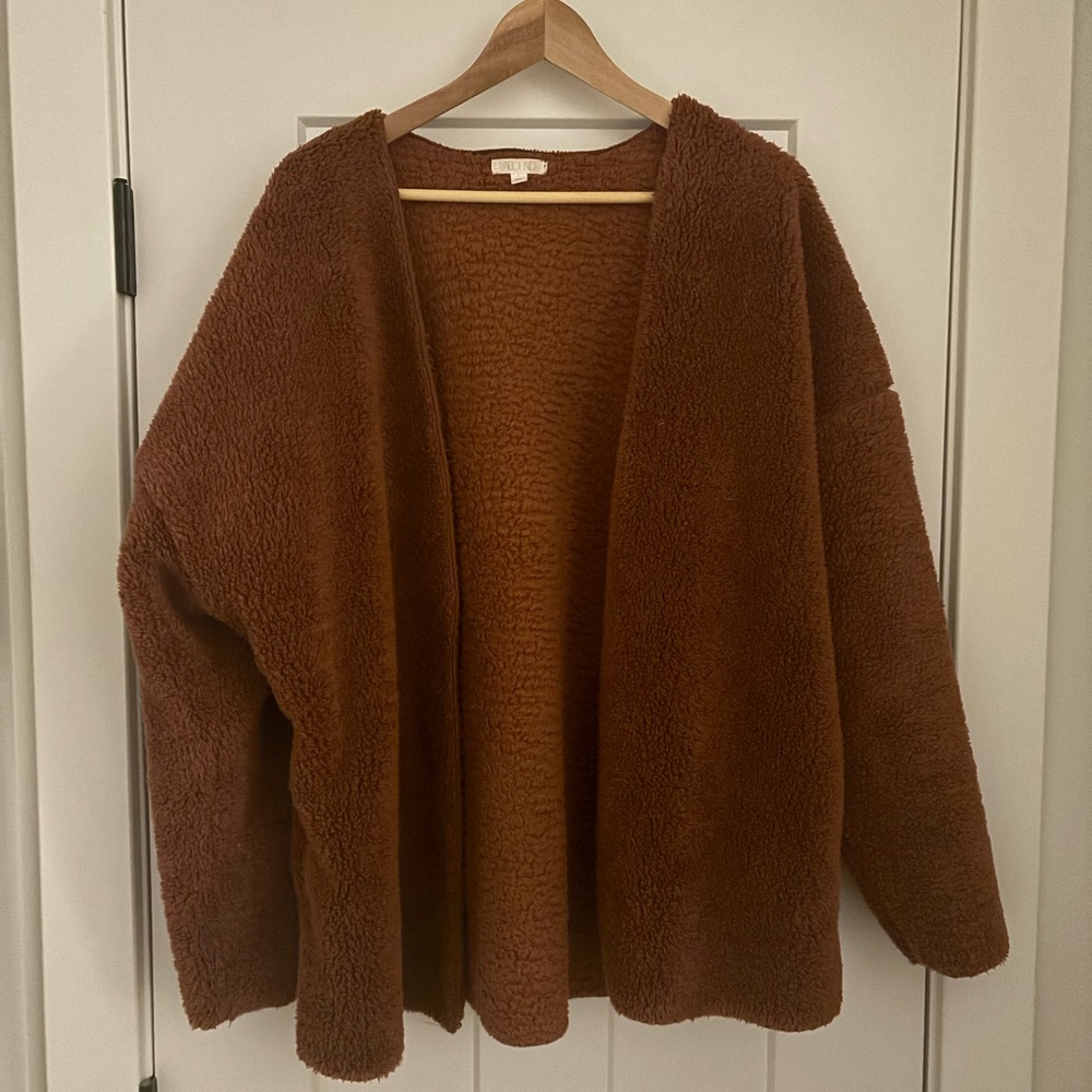 Abound fuzzy cardigan - so soft and cozy!